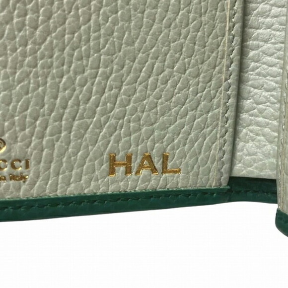 GUCCI GG Marmont 772738 Green Bi-fold Wallet - Picture 9 of 9